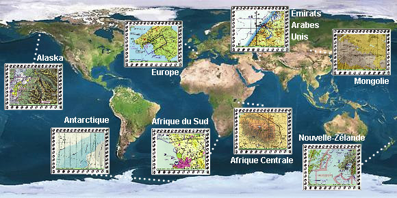 Des cartes d’origine et familières à nos clients du monde entier